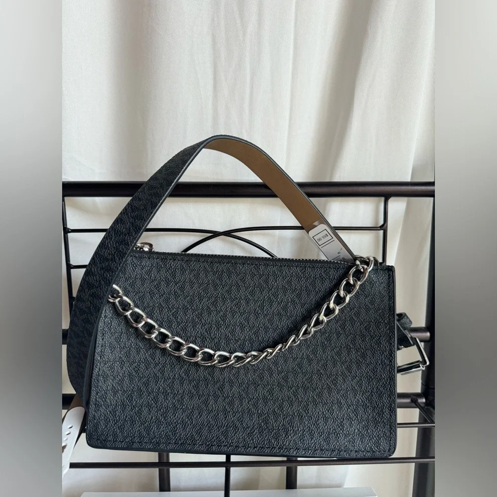 New Michael Kors cross body bag. L 8” W 1” H 5 1/4 - Picture 2 of 4